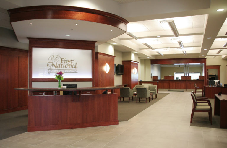 3 1st National Bank Lansing Interior Commercial Building Julius